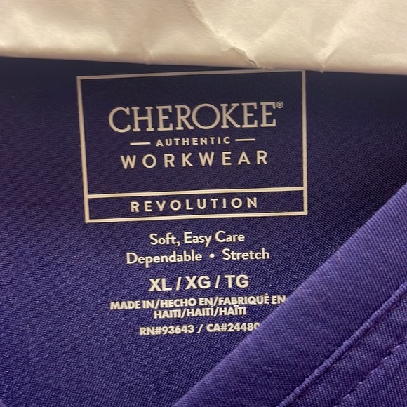 Purple Scrub Set - Picture 2 of 4